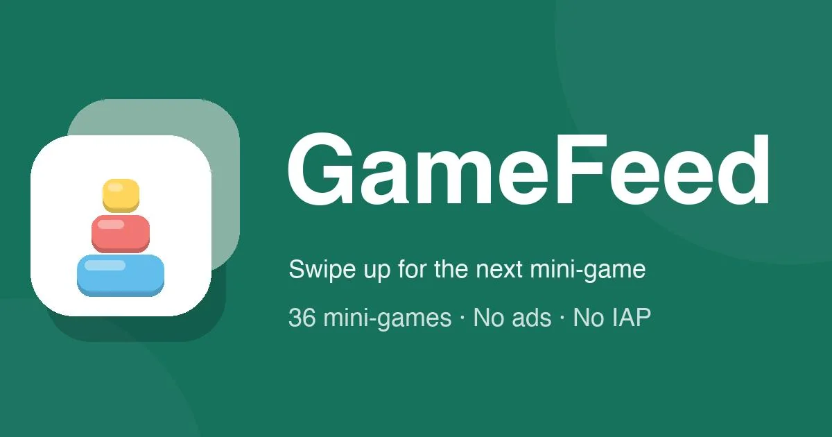 GameFeed 官网展示图